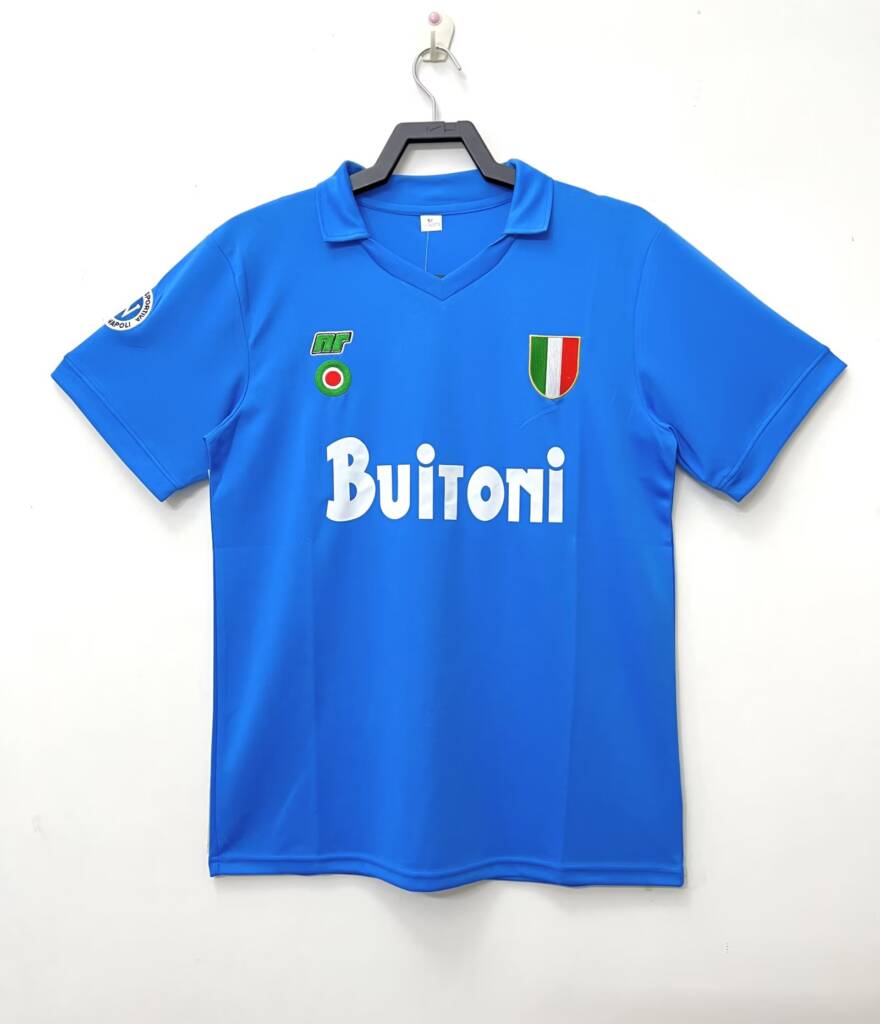 Maglia Napoli vintage retro 87/88 home
