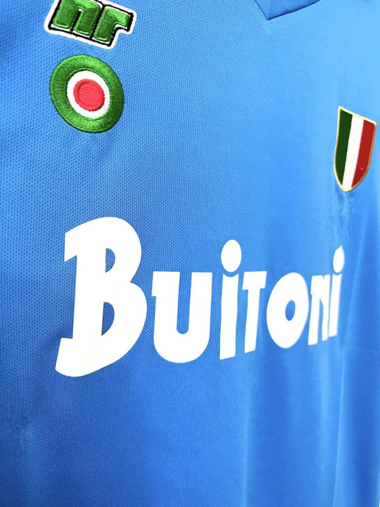 Maglia Napoli vintage retro 87/88 home sponsor buitoni