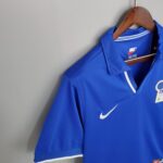 Maglia Italia home mondiali Francia 98 dettaglio