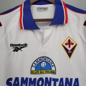 maglia vintage Fiorentina fuori casa 95/96 retro