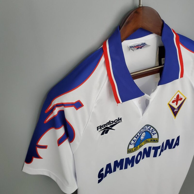 maglia vintage Fiorentina fuori casa 95/96 retro