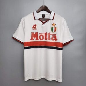 Maglia Milan retro vintage 88/89 away