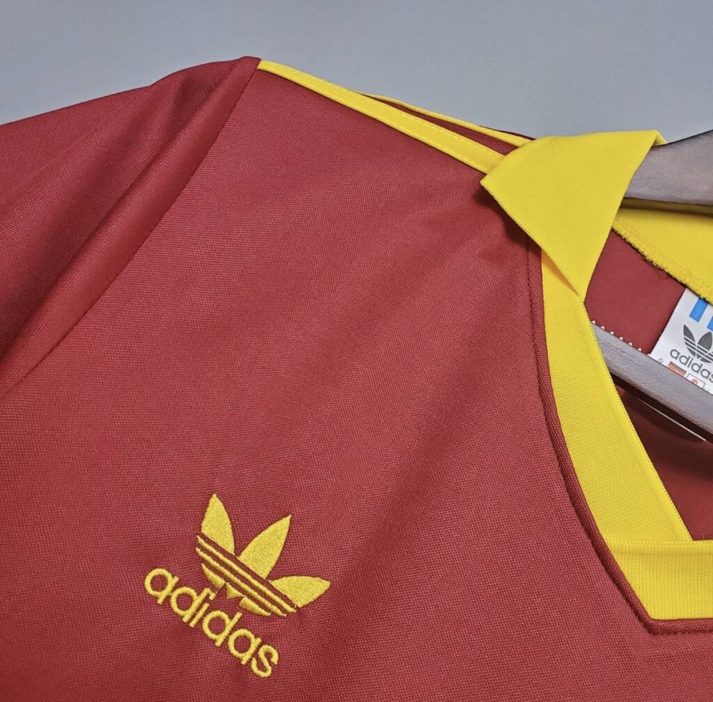 maglia roma 91-92 home retro vintage 4 Maglia Roma 91-92 adidas