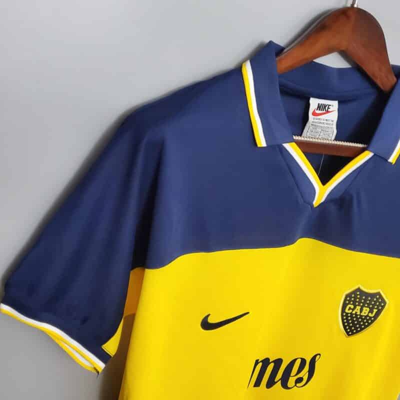 Maillot De Football Boca Juniors 1996-97 Rétro Vintage - Nike, Taille M, Bleu, Neuf Avec étiquettes