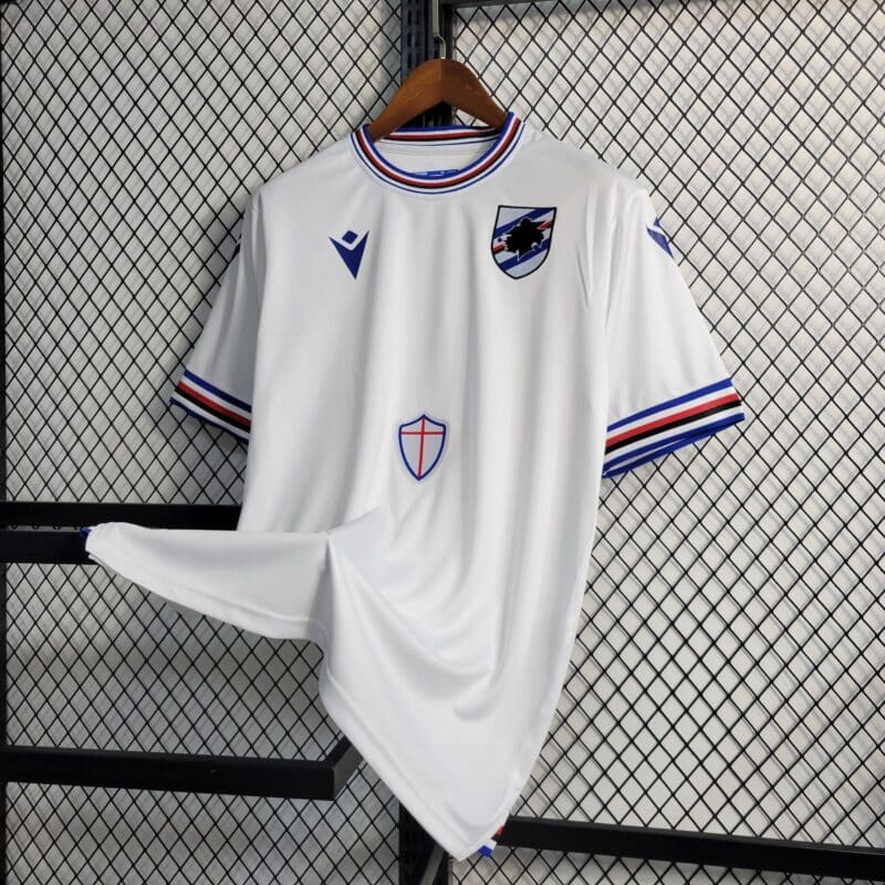 Maillot Sampdoria Depaoli X Vialli – Match Worn Issue 2023/2024 – Macron – Avec COA