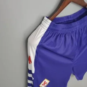 Short De Match Fiorentina Ennerre Années 80 - Pantaloncini Calcio Vintage