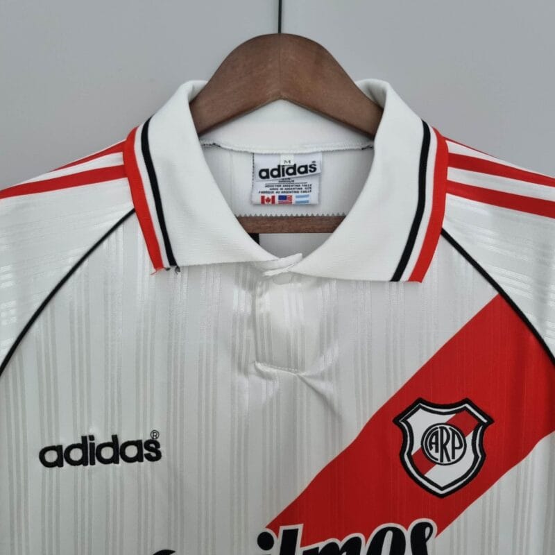 maglia river plate 95-96 dettaglio colletto