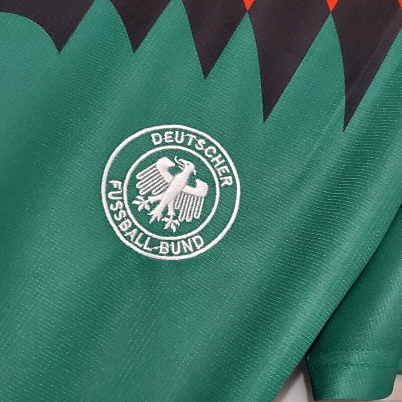 Maglia Germania 1994 away retro dettaglio logo