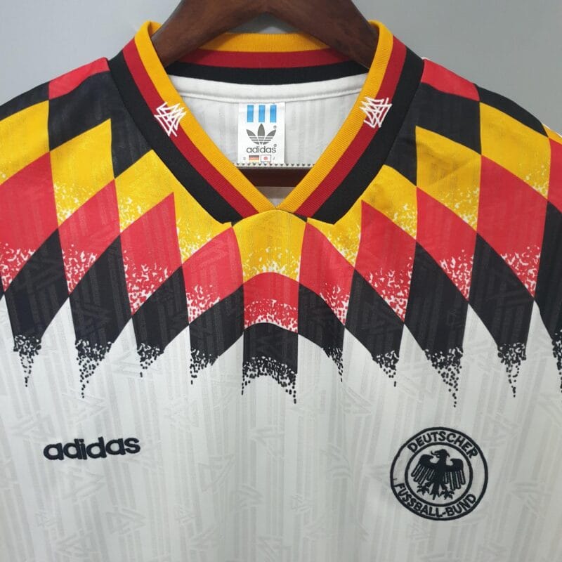 Maglia Germania 1994 home retro dettaglio 2