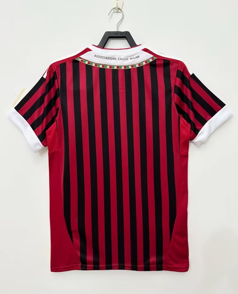 Maglia Milan 2011/2012 dettaglio retro