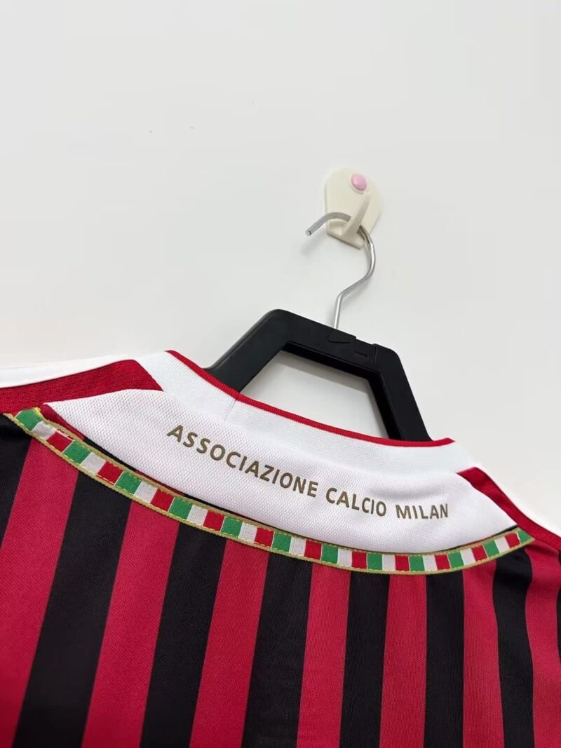 Maglia Milan 2011/2012 dettaglio