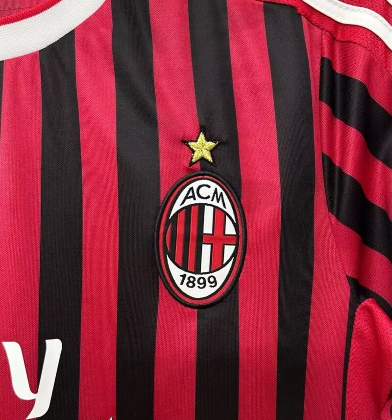 Maglia Milan 2011/2012 dettaglio 2