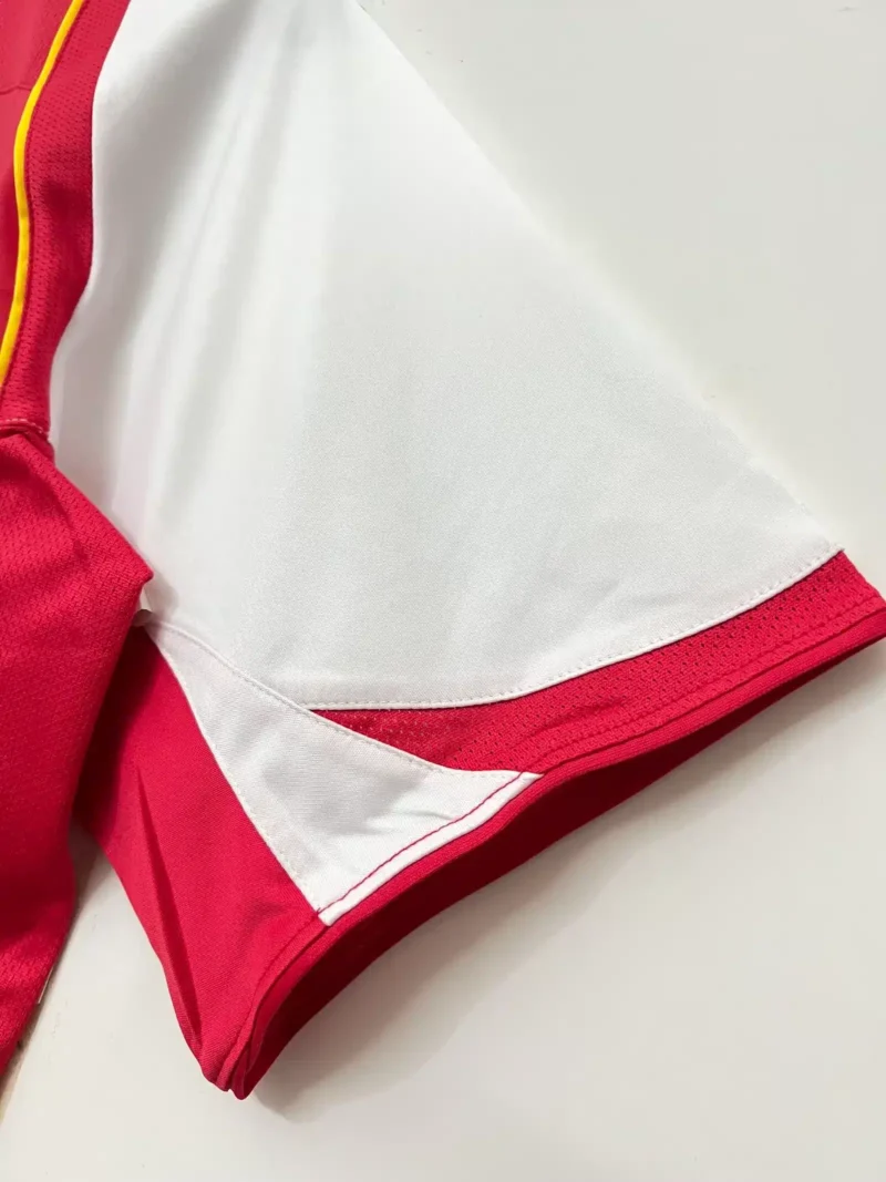 maglia arsenal 04-05 home dettaglio manica