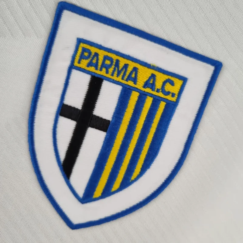 maglia-Parma-93-95-away dettaglio logo Ac Parma