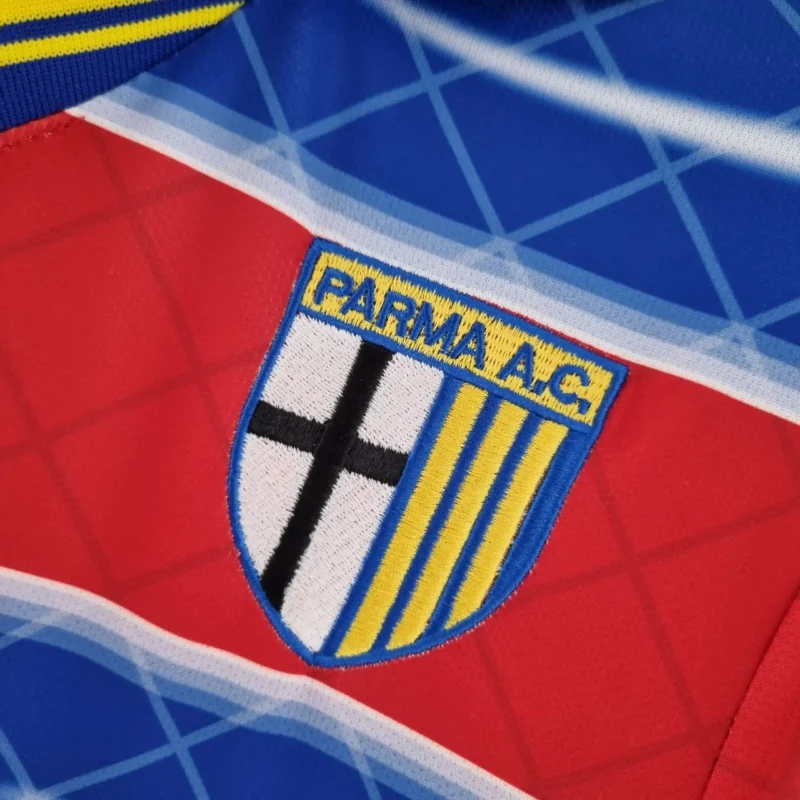 maglia-Parma-98-99-away dettaglio logo Ac Parma