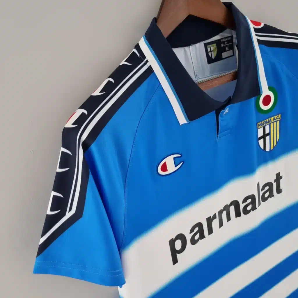 maglia Parma 99/00 third Champion dettaglio laterale