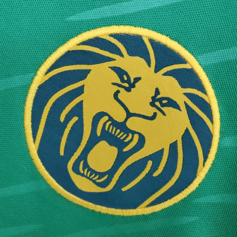 maglia camerun le coq sportif dettaglio logo Cameroon