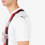 seconda maglia Milan 2023/24 Puma dettaglio spalla