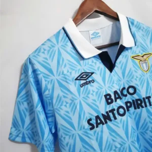 maglia lazio 92 home laterale