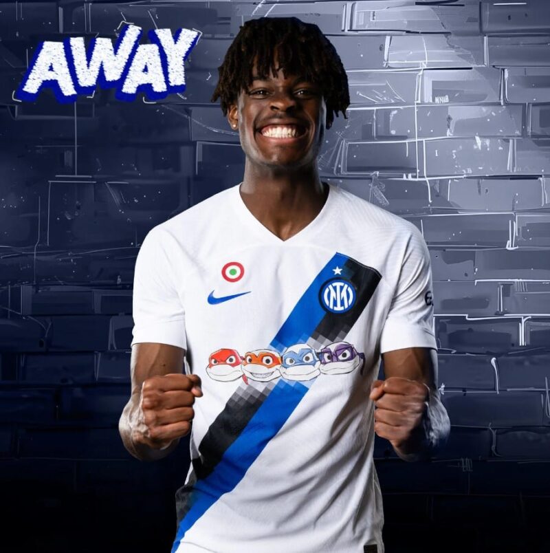 Maglia Inter Tartarughe Ninja Away 2023/24 model