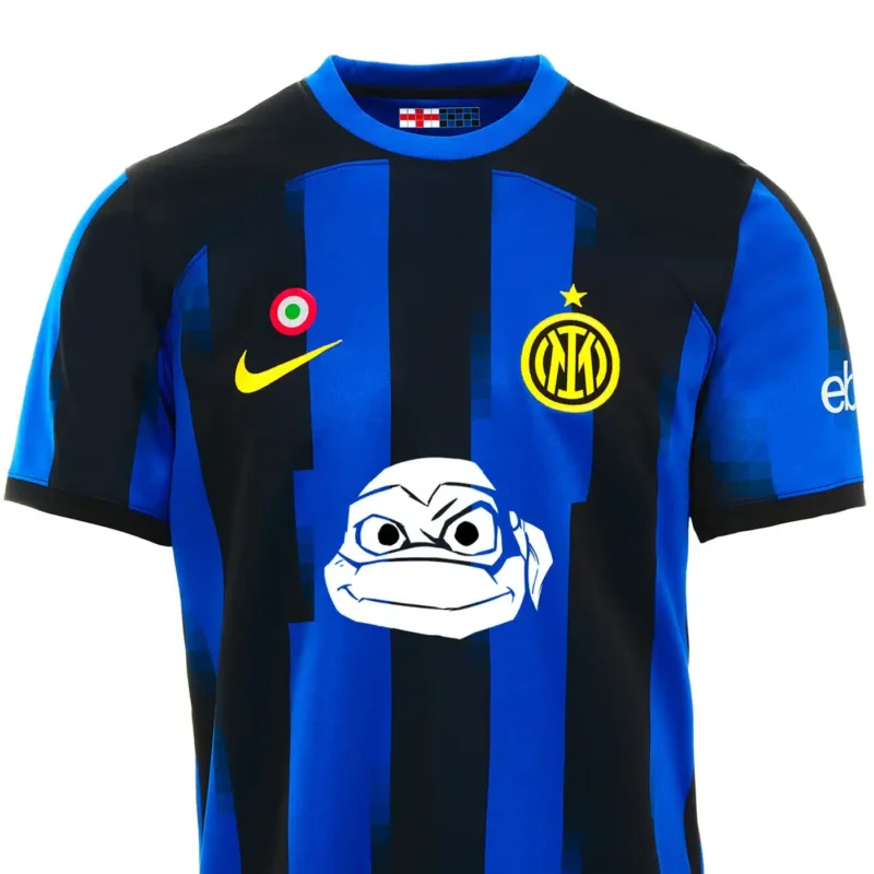 Maglia Inter Tartarughe Ninja Home 2023/24 frontale