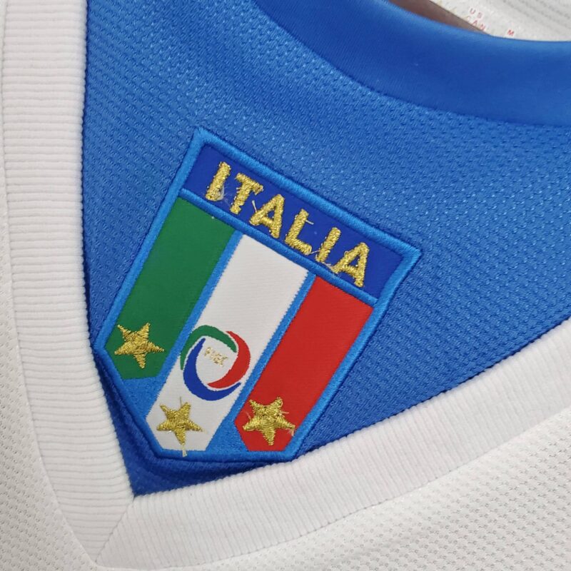 maglia italia 2006 away logo federazione italiana