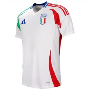 maglia italia euro 2024 away bianca laterale