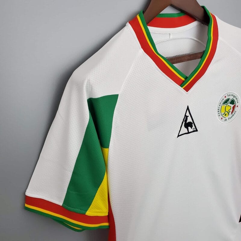 maglia Senegal 2002 Home dettaglio laterale