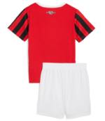 Completino Milan bambino 2024/25 Home kit dettaglio posteriore