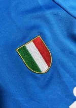 Completino-Napoli-Bambino-1987-88-Home-scudetto Completino Napoli Bambino 1987/88 Home dettaglio scudetto