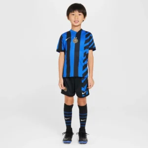 Completino Inter bambino 2024/25 home Nike indossato da bambino