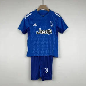 Completino Juventus Bambino portiere blu 2023/24