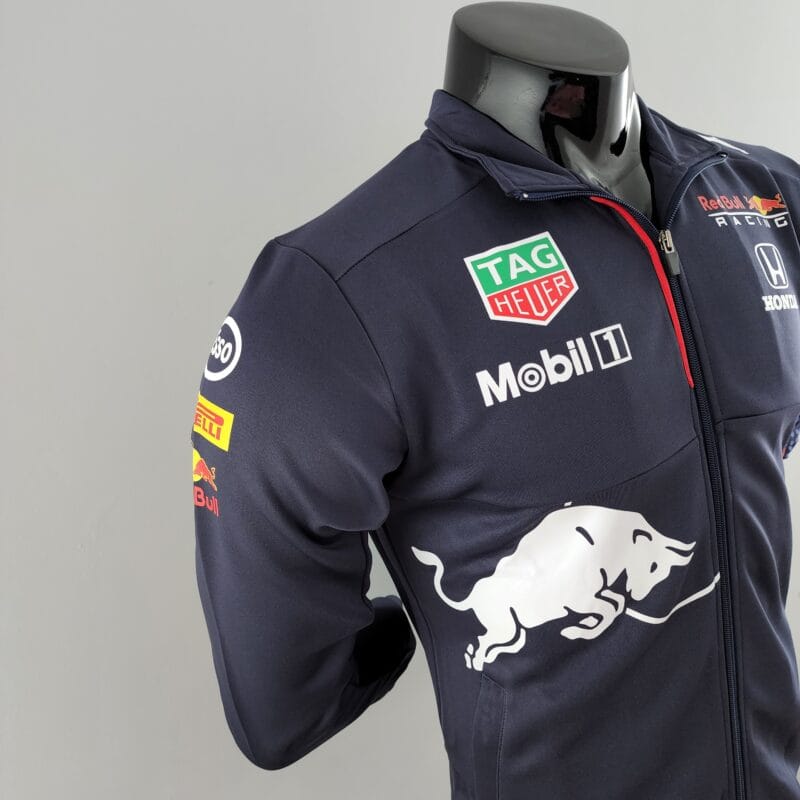 Felpa Red Bull Racing F1 2022 Puma con cappuccio dettaglio laterale
