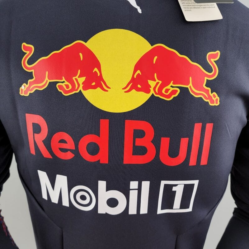 Felpa Red Bull Racing F1 2022 Puma con cappuccio dettaglio posteriore