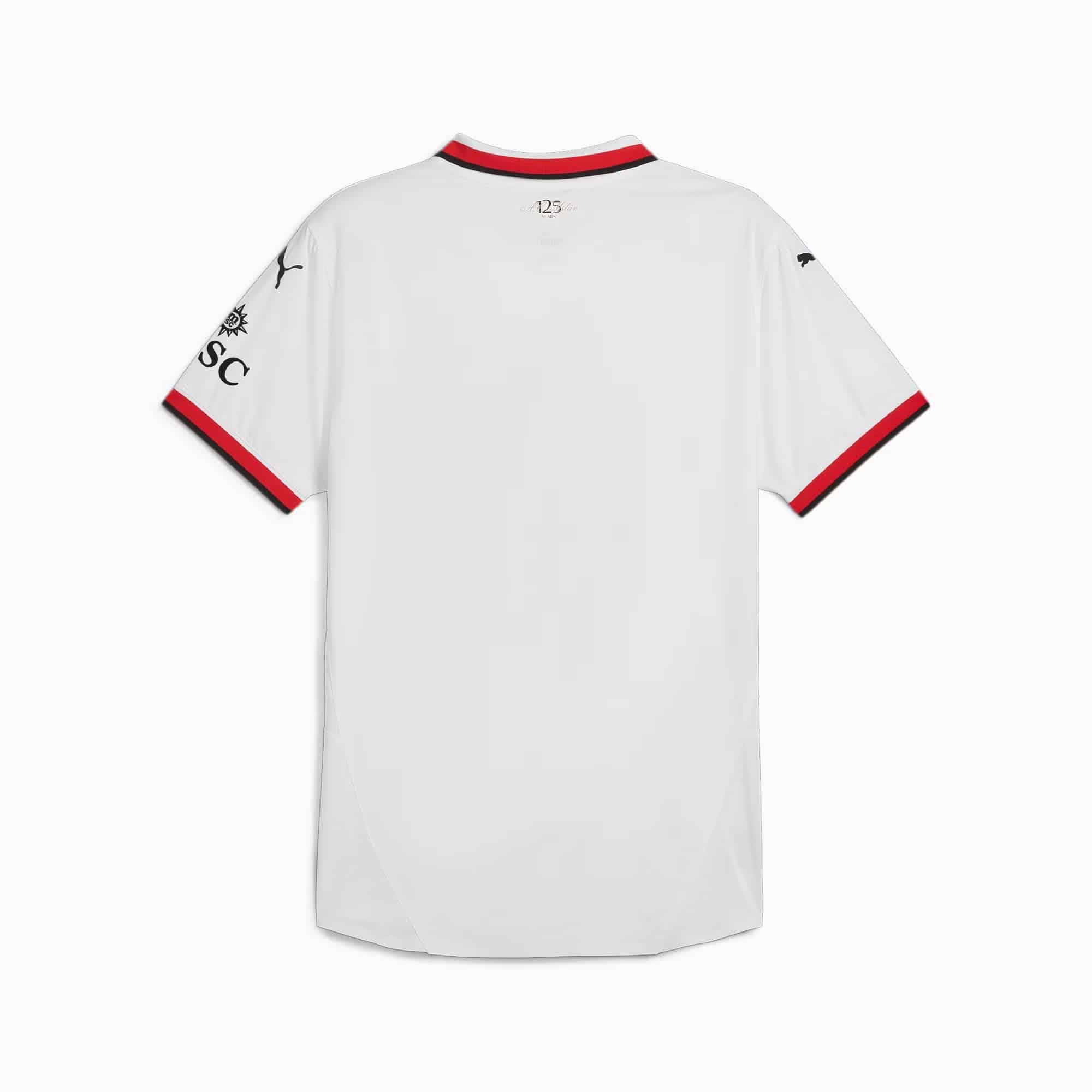 dettaglio posteriore della maglia Milan 2024-25 Away