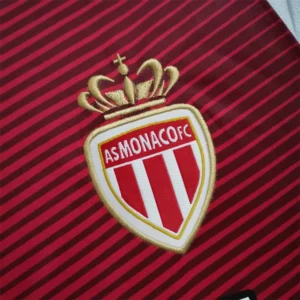 Maglia AS Monaco Home 2016/17 dettaglio logo