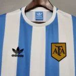 Maglia Argentina 1978 Home Vittoria Mondiali Adidas vintage