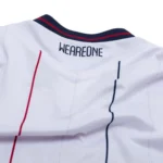 Maglia Bologna away 2025/26 dettaglio colletto WEAREONE