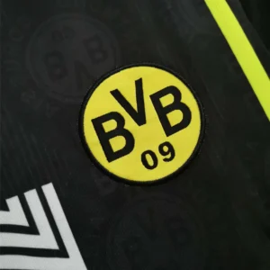 Maglia Borussia Dortmund 1995/96 Away black logo Bvb