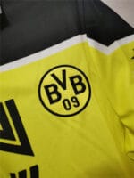 Maglia Borussia Dortmund 1996-97 home Uefa champions league winners dettaglio logo Bvb