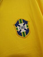 Maglia Brasile 1958 Home Vittoria Mondiali logo federazione brasile calcio
