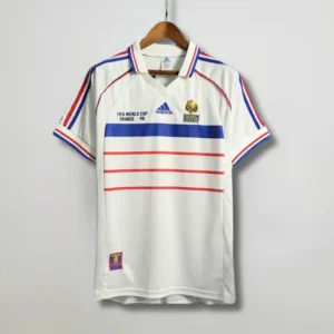 Maglia Francia 1998 Away White