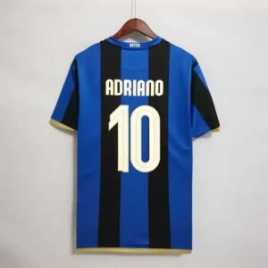 Maglia Inter Home 2008-09 personalizzazione Adriano