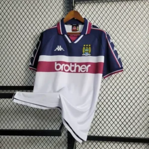 Maglia Manchester City 97/98 Away sponsor Brother