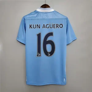 Maglia Manchester City Home 2011/12 Kun Aguero