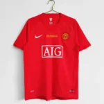 Maglia Manchester United Home 2007-08 finale UCL Maglia Manchester United Home 2007/08 finale UCL Aig