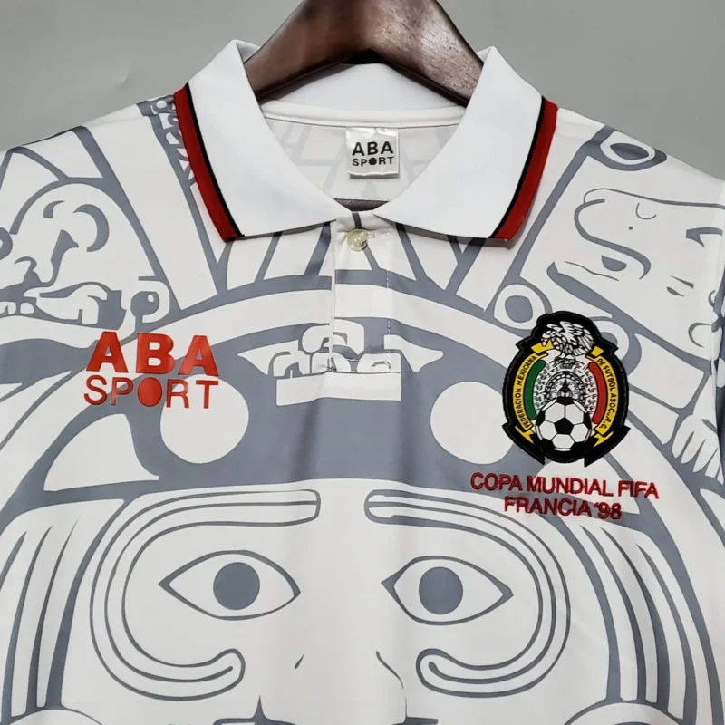 Maglia Messico 1998 Away colletto