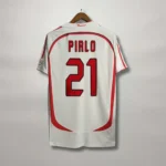 Maglia Milan Away 2006-07 Finale Champions-League Atene personalizzazione Pirlo