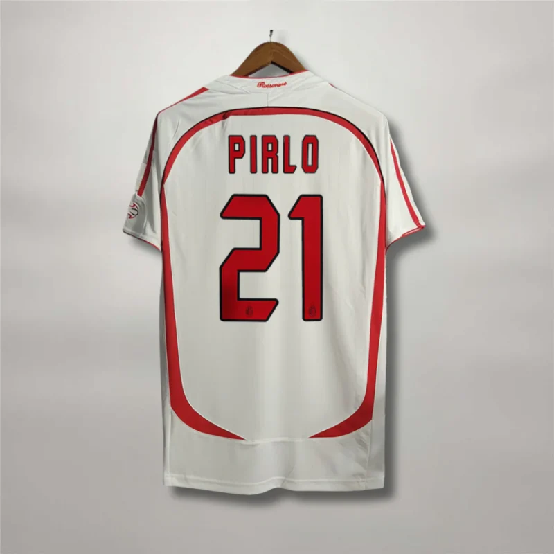 Maglia Milan Away 2006-07 Finale Champions-League Atene personalizzazione Pirlo