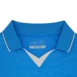 Maglia Napoli 2024/25 Home dettaglio colletto